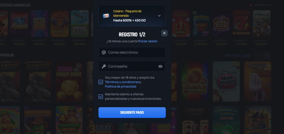 aerobet casino registro